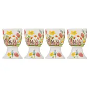 4pc Ashdene Playful Bunnies Tableware Egg Cup Holder Dinnerware/Serveware Set