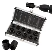 10Pcs Impact Nut Remover Set Extractor Extractor Set Remove