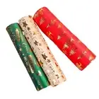 1 Roll Christmas Themed Dining Table Mats Protective Dish Coasters for Christmas