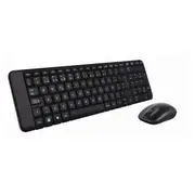 Logitech Wireless Mouse and Keyboard Combo - Black