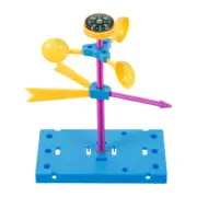 Weather Vane Wind Direction Instrument Assemble Toys Experiment Kit Child