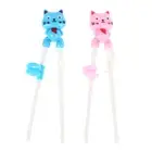 Cartoon Animal Head Chopsticks Children Eating Training Baby Learning Chopsti SN