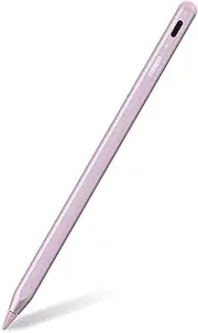 Metapen Pencil A8 for iPad 2018-2025, (2X Faster Charge), Tilt Sensitivity, Pixel Precision, Stylus Pen for iPad 11/10/9/8/7/6th Gen, Pro 12.9/11/13-inch M4, Air 3/4/5/M2/M3, Mini 5/6th, Pink