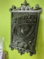 Dragon Eye Light Switch Cover Hidden - 3d Printed - Dungeons And Dragons