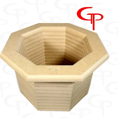 GP 10" DIY Stack Fab Octa Port Subwoofer Speaker box tube air vent speaker rings