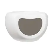 YES4PETS Cat Kitten Bed Cave Small Dog House Kennel Plastic Pet Pod Bedding Igloo