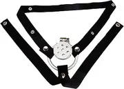 Sex Toys Steel Stainless Flat Inverted Chastity Cage Chastity Device with Chastity Belt Chastity Lock Male Beginner Cage Metal Beginner Device Penis Ring to Prevent Erection Bondage for Men