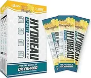 EHP Labs Hydreau Electrolytes Powder Packets (8 Count) On The Go Hydration Packets - Sugar Free - Hydration Powder - Essential Electrolytes - Fijian Pineapple