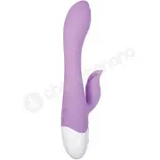 Evolved Pleasing Petal Rabbit Dual Stimulation Vibrator With Tickling Tongue