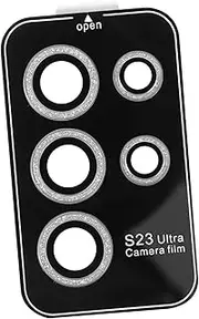 HAKIDZEL Sparkly Camera Lens Protector Cover for Ultra Tempered Glass Scratch Resistant Safe Installation Enhance Photography Experience