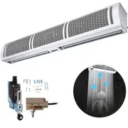 Air Curtain Door Air Curtain, 3 Adjustable Speeds 60-Inch Air Curtain Commercial