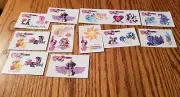 MY LITTLE PONY FRIENDSHIP IS MAGIC Series 2 Almost Comp FUNTATS TATTOOS Card Set