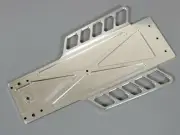 Aluminum CNC Chassis Plate Tamiya 1/10 RC Super Champ Buggy Sand Scorcher Ranger
