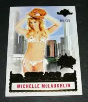 2019 Benchwarmer MICHELLE McLAUGHLIN 40th National #67 Gold Variant/25 PLAYBOY
