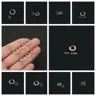 Europe and America Round Cubic Zircon Nose Ring Birthday