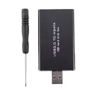MSATA to USB USB 3.0 to MSATA SSD Enclosure HDD Case A2M46857