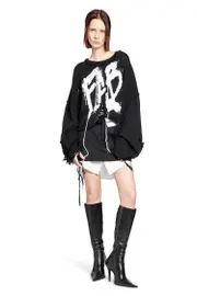 [SSHEENA] Game Mini Skirt Black&White