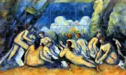 Art Cezanne Bathers Mural Ceramic Backsplash Bath Tile #373