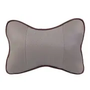 1PC Universal Car Seat Headrest Double Side Pu Leather Neck Memory Pillow Head S
