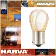 Narva Stop Tail And Indicator Globe Amber 12V 21W BAU15S Phantom Blister Of 2
