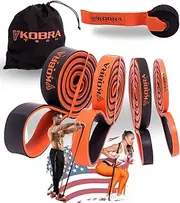 Durable Resistance and Pull Up Bands | Comprehensive Workout Bands Set with Included Door Anchor | Ideal for Muscle Training, Physiotherapy, and Body Shaping | Men's and Women's Ultimate Fitness Tool
