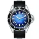 EDOX SkyDiver 海神波賽頓 1000米潛水機械錶-藍x黑(E80120.3NCA.BUIDN)