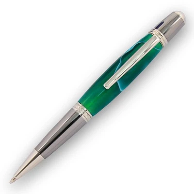 Viceroy Pen Kit, Platinum and Black Titanium Finish, Single Kit, Legacy