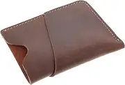 [Baluue] Multi Functional Handmade Wallet Credit Card Holder for Efficient Organization Compact Purse Insert for Men Women Stylish Fur Material