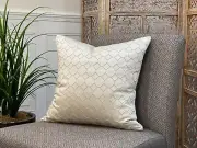 Sofa pillow - COVER ONLY - 20" x 20" Juno Flan 100% Polyester - NO INSERT