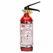 FEV 2.0 KG NOVEC 1230 GAS [GLOSS RED] HANDHELD FIRE EXTINGUISHER WITH BRACKET