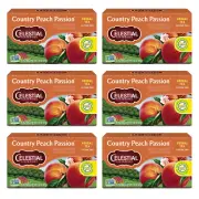 Celestial Seasonings Country Peach Passion Herbal Tea, Caffeine Free, 20 Tea Bag