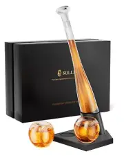 Baseball Gifts for Men, Kollea Whiskey Decanter Sets for Men, 20Oz Baseball B...
