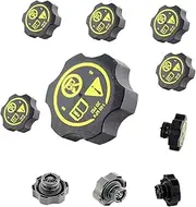 QLPQASCU 10Pcs Engine Radiator Coolant Tank Cap 13502353 Lightweight Easily Install