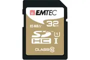 Emtec SD Memory Card 32GB Class 10 - Gold [ECMSD32GHC10GP]