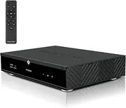 Gustard DAC-X30 HiFi Network Streaming DAC: 4X ES9039SPRO PCM768kHz DSD512 Full Balanced MQA DAC, USB/LAN/Opt/Coax/AES/2* IIS/Clock inputs to RCA/XLR D/A Converter Support 12V Trigger (Black)