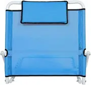 Adjustable Sit-up Back Rest Folding Bed Back Rest Bed Disability Aid Support Cushion with Pillow High Carbon Steel Oxford Cloth Cushion