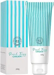 Peach Fuzz Hair Removal Cream, 100g Women Facial Upper Lip Hair Removal Cream, Painless Hair Removal for Mustache Lip Hair Fine Hair