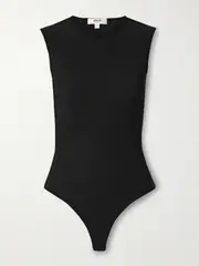 [AGOLDE] AGOLDE - Aura Stretch-jersey Thong Bodysuit - Black - small small Black