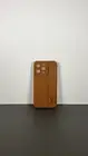 Case for Iphone 13 Pro Silicone Case Lens Protector w Hand Strap Men Women Brown