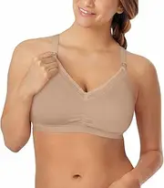 [Playtex] Nursing Shaping Foam Wirefree Bra with Lace US3002 Cafe Au Lait M