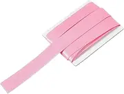 uxcell Double Fold Bias Tape for Sewing 1 Inch x 6 Yards Satin Pre-fold Continuous Binding Tape for Seaming Quilting Hemming Binding DIY Crafts, Pink