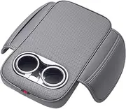 Arm Rest Cover for Car | Middle Console Cover Car Armrest Cover | Cup Holder Storage Box, Arm Rest Covers Center Console Organizer Leather Pad for Most Vehicles