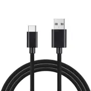 Usb Type C Fast Charge Cable For Sansung Galaxy S8 / S9plus Xiaomi Mi Black Cables & Adapters