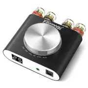 M6 200W Mini Bluetooth 5.0 Audio Power Amplifier 100Wx2 Dual Channel HiFi Ste...