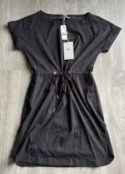 Tommy Bahama Veranda Drawstring - Waist Pullover Black Dress - Size XS- NWT