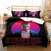 o927 Stranger Things Digital Printed Quilt Cover Pillowcase Bedding nj927