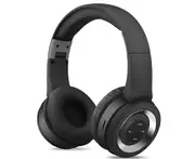 TR905 Breathable Foldable Wireless Rechargeable Headphone Bass Headset with Mic - Black
