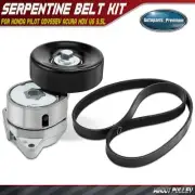 2x Serpentine Belt Drive Component Kit for Honda Pilot Odyssey Acura MDX V6 3.5L (for: Honda)