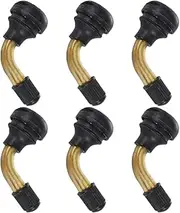 6Pcs Wheel Tire Valve Extensions Elbow Valve Stem Extenders for Cars Motorcycles Atvs Durable Vacuum Design for Optimal Performance Safety