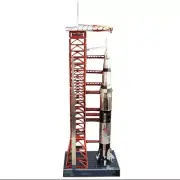 3d metal puzzle Saturn V gift for space lovers DIY handmade rocket launching pad